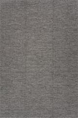 Isolated view of Grey Runner Zelai Modern Geometric Indoor/Outdoor Rug, showcasing its design