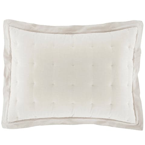 Cozy Cotton Puff Sham | Natural