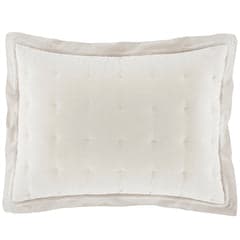 Cozy Cotton Puff Sham | Natural