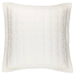 Lush Linen Puff Sham | Ivory