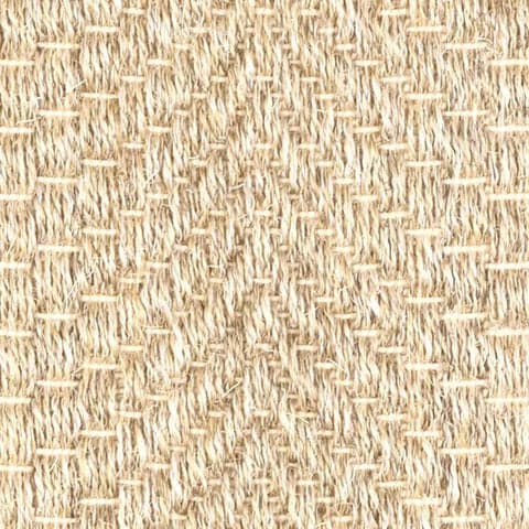 Wave Woven Sisal Rug Swatch | Sand