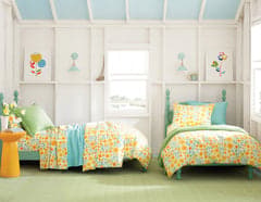 Silly Sunflowers Sham | Yellow