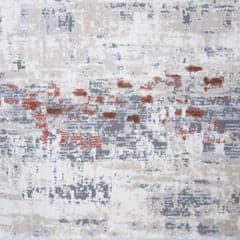 Zincara Transitional Modern Custom Rug | Vintage
