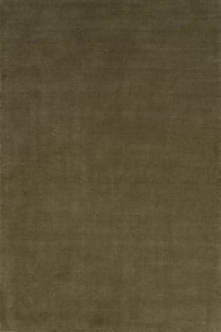 Isolated view of Green Rectangle Ranya Modern Solid Rug, showcasing its design