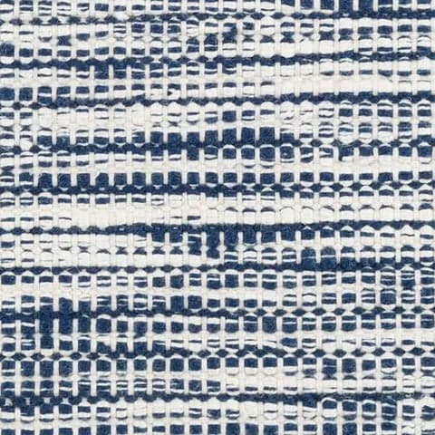 Tideline Handwoven Indoor/Outdoor Custom Rug Swatch | Navy