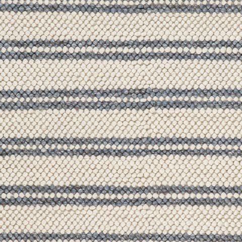 Venit Modern Striped Farmhouse Rug Swatch | Slate