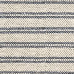 Venit Modern Striped Farmhouse Rug Swatch | Slate