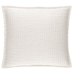 Boyfriend Matelasse Sham | Ivory