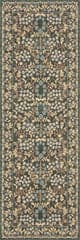 Isolated view of Green Runner Sanaya Transitional Floral Indoor/Outdoor Rug, showcasing its design