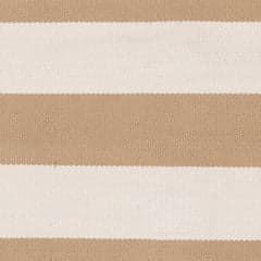 Banks Stripe Handwoven Indoor/Outdoor Rug Swatch | Khaki