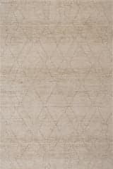 Isolated view of Beige Rectangle Sayda Bohemian Southwestern Rug, showcasing its design