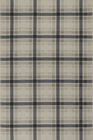 Mesael Modern Plaid Indoor/Outdoor Rug | Blue