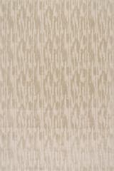 Isolated view of Cream Rectangle Marish Abstract Plush Textured Washable Rug, showcasing its design