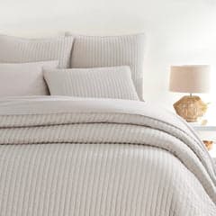 Cozy Cotton Quilt | Dove Grey
