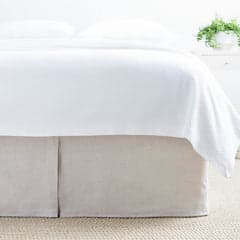 Lush Linen Bed Skirt | Natural