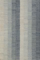 Tayo Modern Striped Indoor Rug | Blue