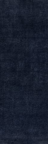 Isolated view of Midnight Runner Arrel Speckled Wool-Blend Rug, showcasing its design
