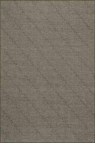 Isolated view of Charcoal Rectangle Ivy Soft Floral Washable Rug, showcasing its design