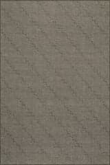 Isolated view of Charcoal Rectangle Ivy Soft Floral Washable Rug, showcasing its design