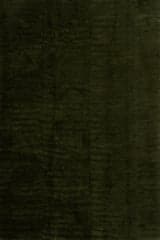 Isolated view of Green Rectangle Elisk Solid Cloud Washable Rug, showcasing its design