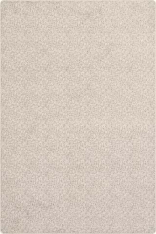 Isolated view of Grey Rectangle Eider Micro-Crosshatch Custom Rug, showcasing its design