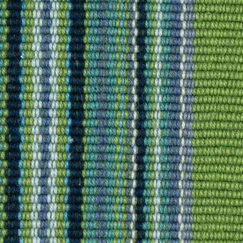 Road Runner Handwoven Indoor/Outdoor Rug Swatch | Green