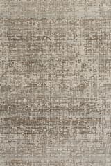 Isolated view of Grey Rectangle Solvia Modern Woven Abstract Washable Rug, showcasing its design