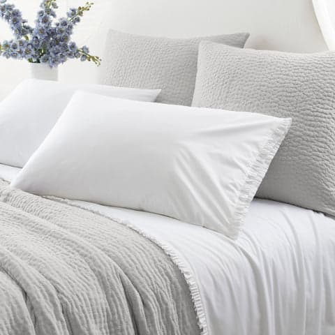 Classic Ruffle Sheet Set | White