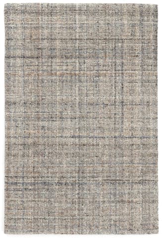 Harris Hand Micro Hooked Wool Rug | Blue/Brown