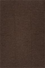 Isolated view of Brown Runner Tesnia Modern Solid Indoor/Outdoor Rug, showcasing its design