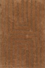 Shevina Handmade Washable Wool Rug | Brown
