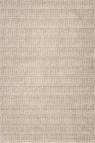 Isolated view of Beige Rectangle Striacre Bohemian Chevron Rug, showcasing its design