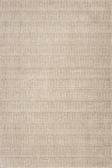 Isolated view of Beige Rectangle Striacre Bohemian Chevron Rug, showcasing its design