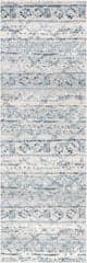 Isolated view of Blue Runner Vintage Moroccan Rug, showcasing its design