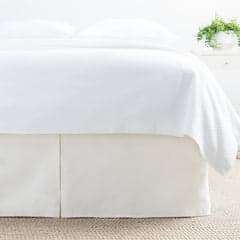 Lush Linen Bed Skirt | Ivory