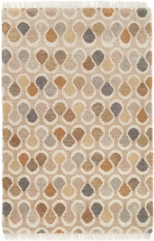 Porter Hand Knotted Wool Rug | Multi