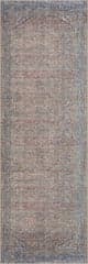 Isolated view of Multicolor Runner Glynis Vintage & Distressed Washable Rug, showcasing its design