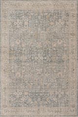 Isolated view of Beige Rectangle Asani Modern Abstract Rug, showcasing its design