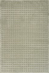 Isolated view of Light Green Rectangle Lambertville Plush Textured Washable Rug, showcasing its design