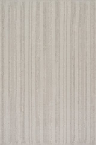 Nexel Striped Farmhouse Rug | Tan
