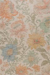 Exploded Floral Machine Washable Rug | Multi