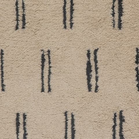 Vina Handmade Washable Wool Rug Swatch | Ivory
