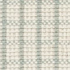 Lawrence Woven Wool Custom With Attached Rug Pad Rug Swatch | Seaglass