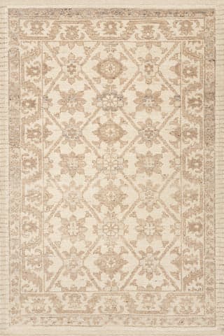 Casdia Traditional Vintage Rug | Ivory