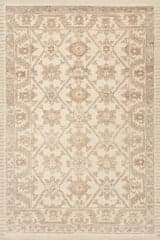 Casdia Traditional Vintage Rug | Ivory
