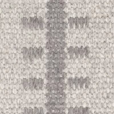 Tailor Stripe Woven Wool Custom Rug Swatch | Charcoal