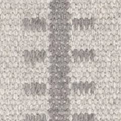 Tailor Stripe Woven Wool Custom With Attached Rug Pad Rug Swatch | Charcoal