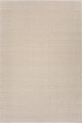 Herringbone Handwoven Indoor/Outdoor Rug | Linen/White