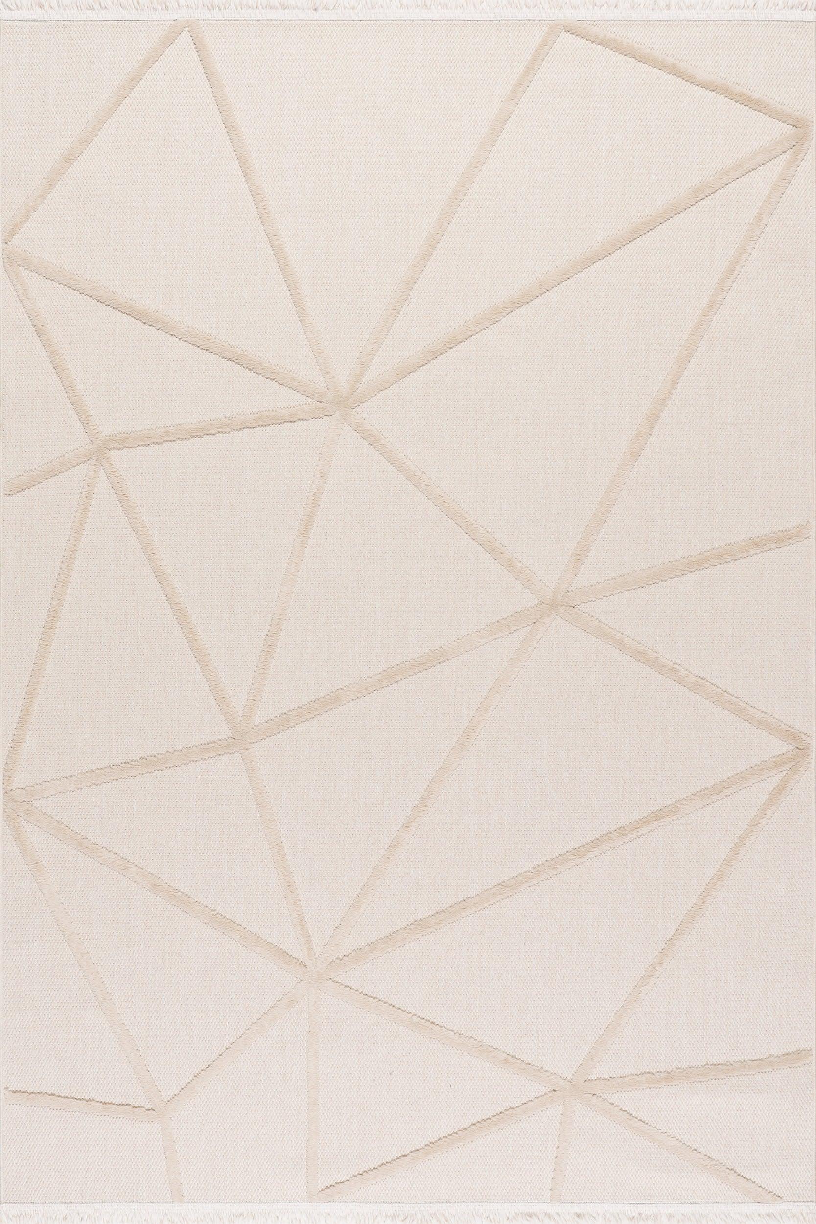 Parker Geometric Rug | Light Beige – Rugs USA