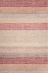 Noa Modern Striped Washable Rug | Multicolor